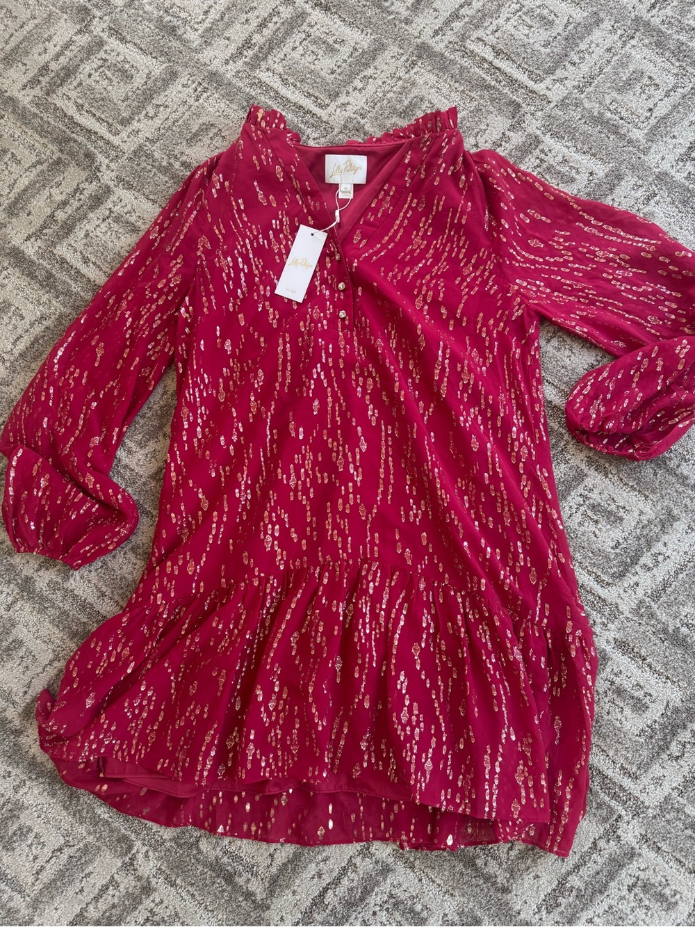 Lilly Pulitzer Evaline Silk Dress